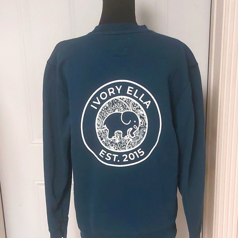 Ivory Ella Ladies Small Sweatshirt